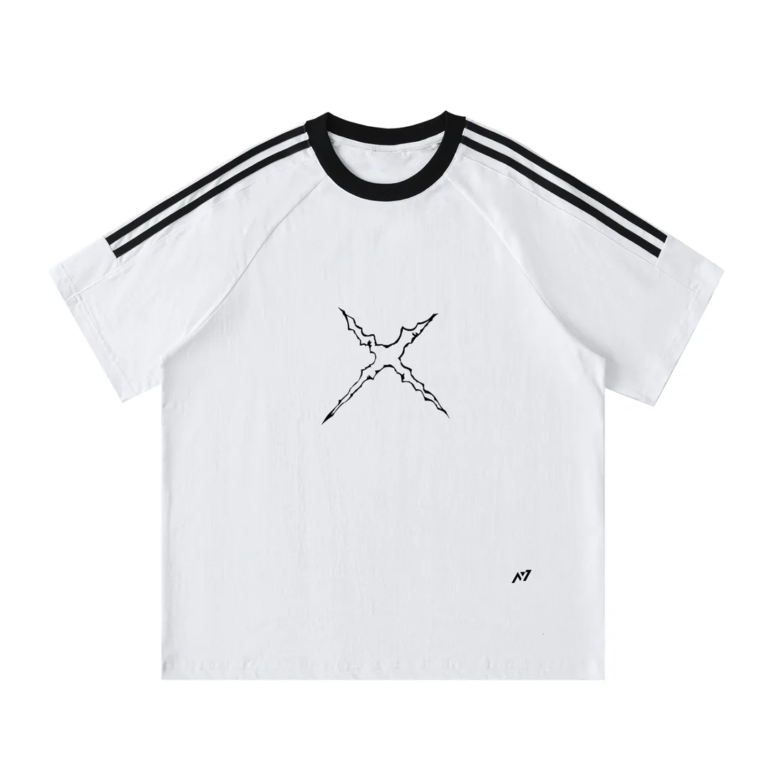 Camiseta Oversized — Caminho do Rei dos Piratas: Gear 5 · Branca — imagem 2