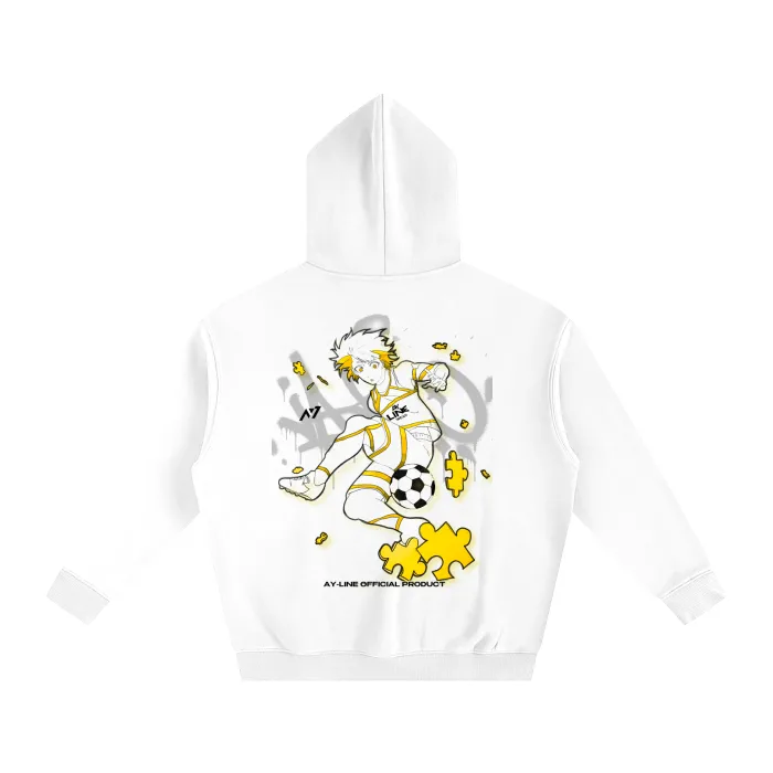 Moletom Oversized com Capuz — O Monstro · Leve