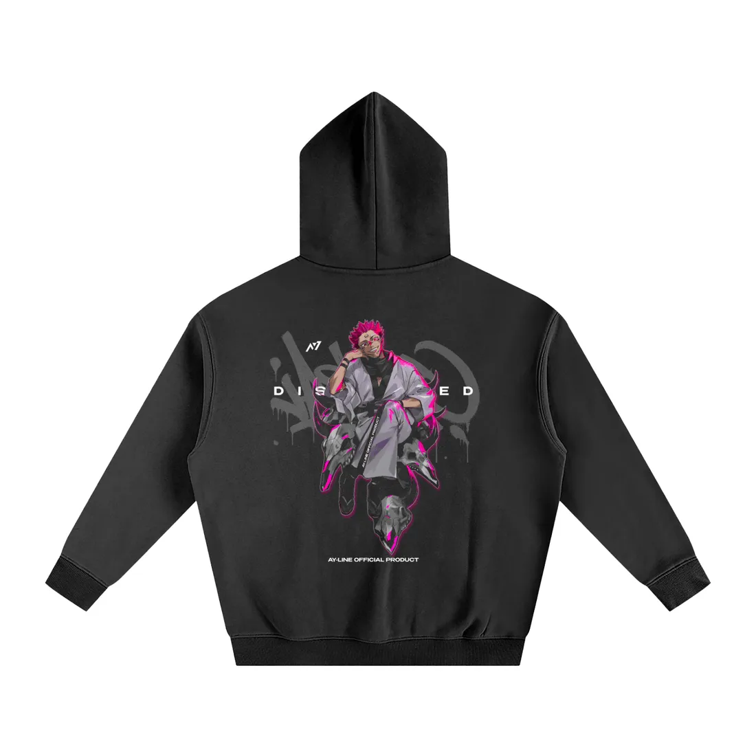Moletom Oversized com Capuz — Desonra 2.0 — imagem 1