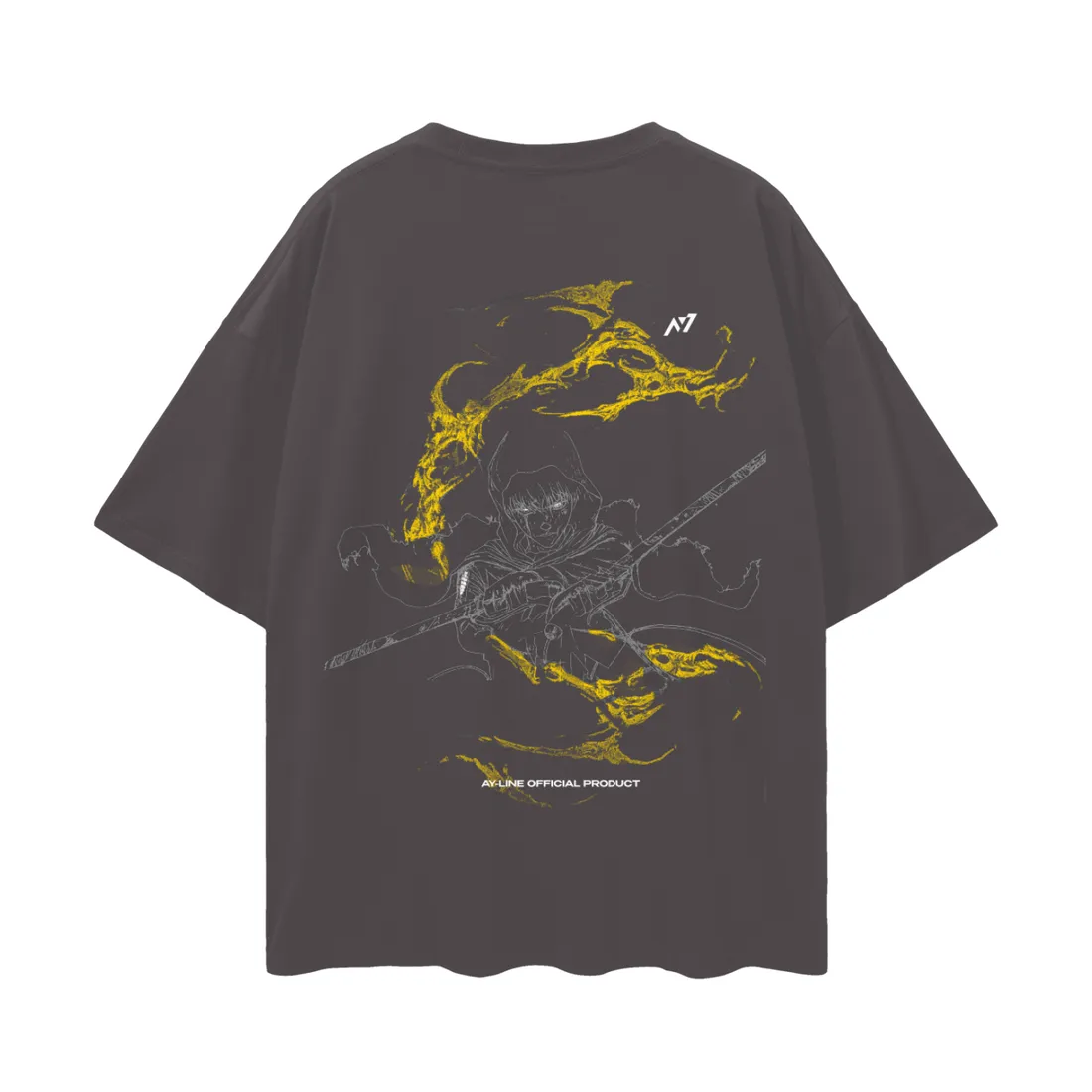 Camiseta Oversized — Relâmpago Silencioso — imagem 4