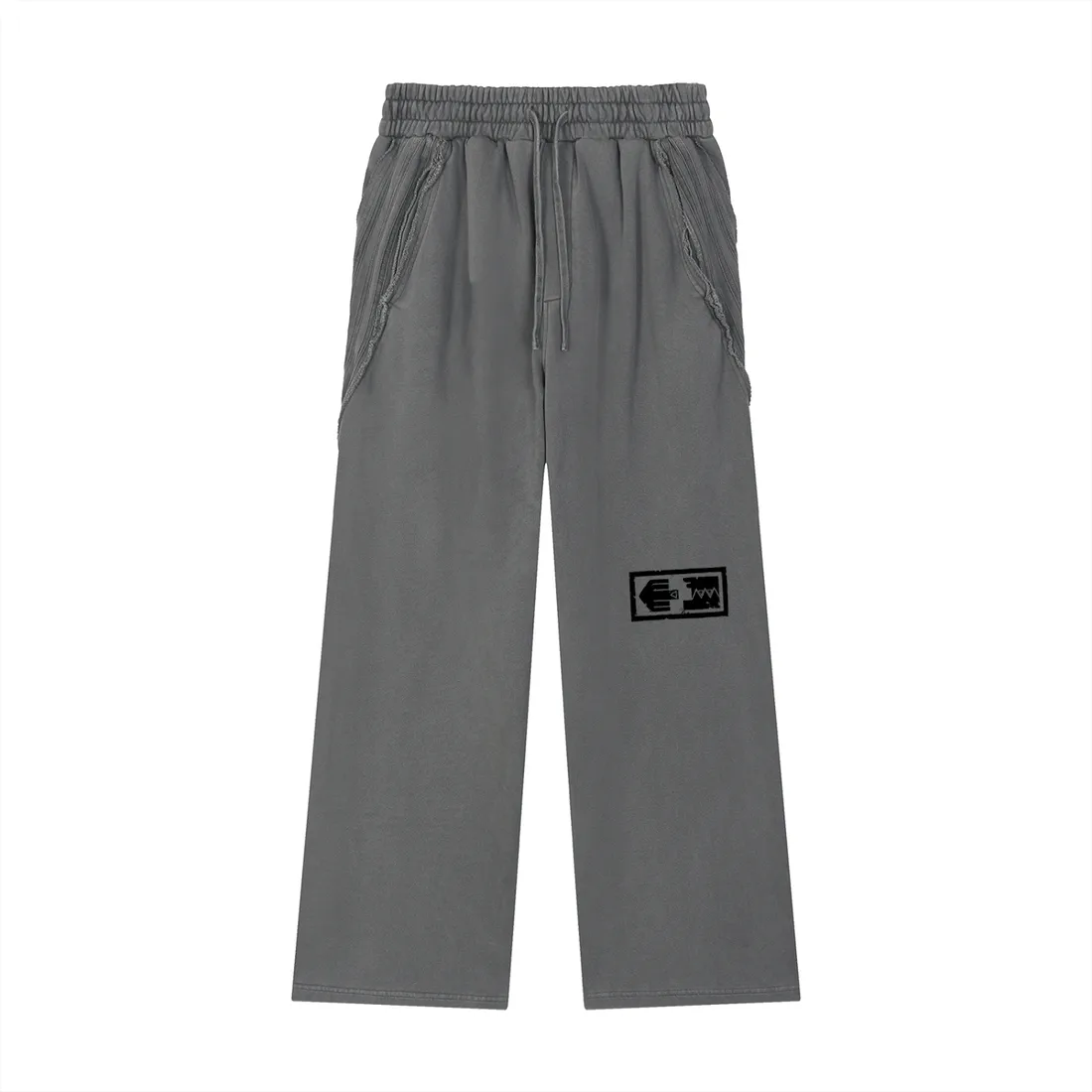 Calça de Moletom — Neve Estonada com Faixa — imagem 3