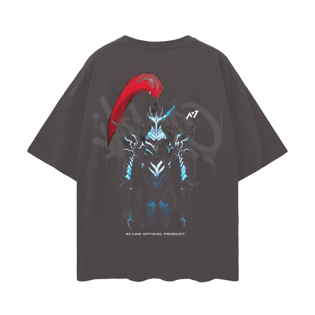 Camiseta Oversized — Cavaleiro das Sombras — imagem 4