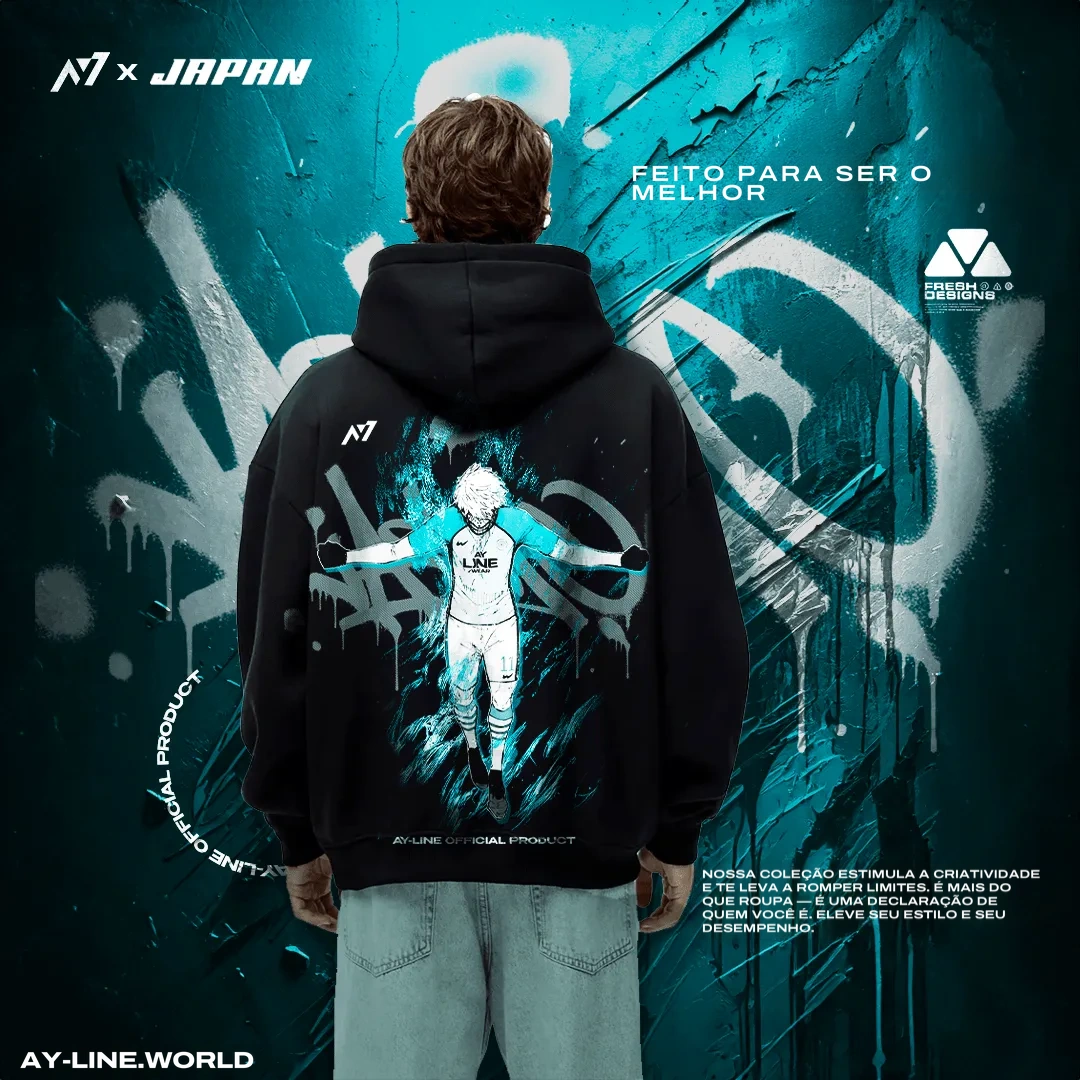 Moletom Oversized com Capuz — Talento Puro — imagem 8