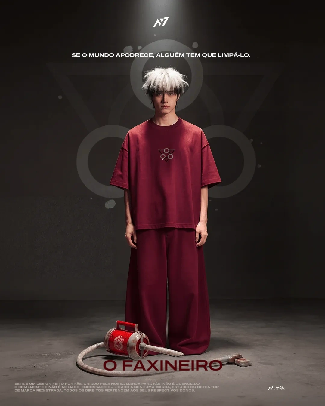 Camiseta Oversized — O Exterminador — imagem 1