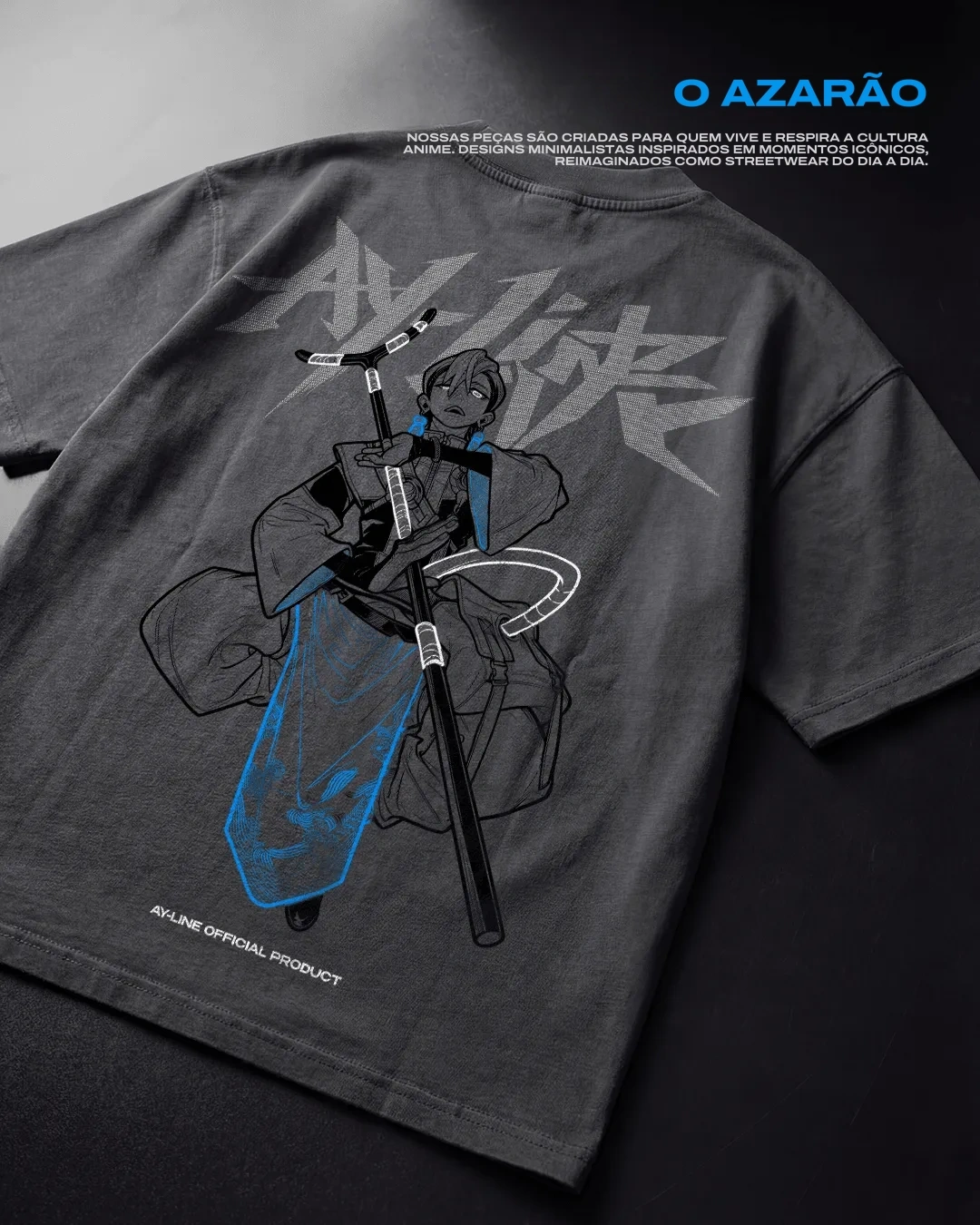Camiseta Oversized — O Azarão — imagem 3