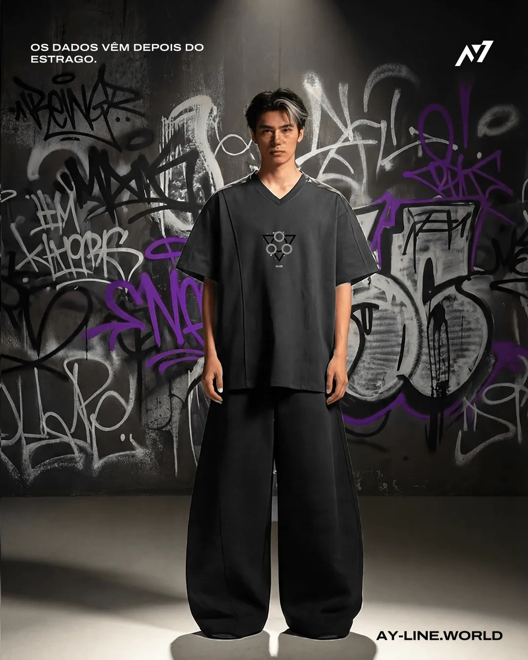 Camiseta Oversized — Portador da Ruína — imagem 1