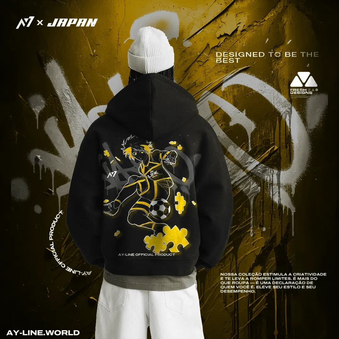 Moletom Oversized com Capuz — O Monstro — imagem 5