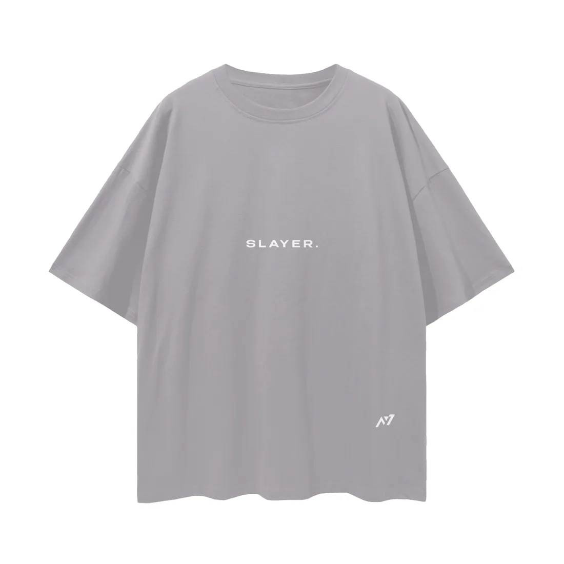 Camiseta Oversized — Alma Enraizada · Cinza — imagem 2