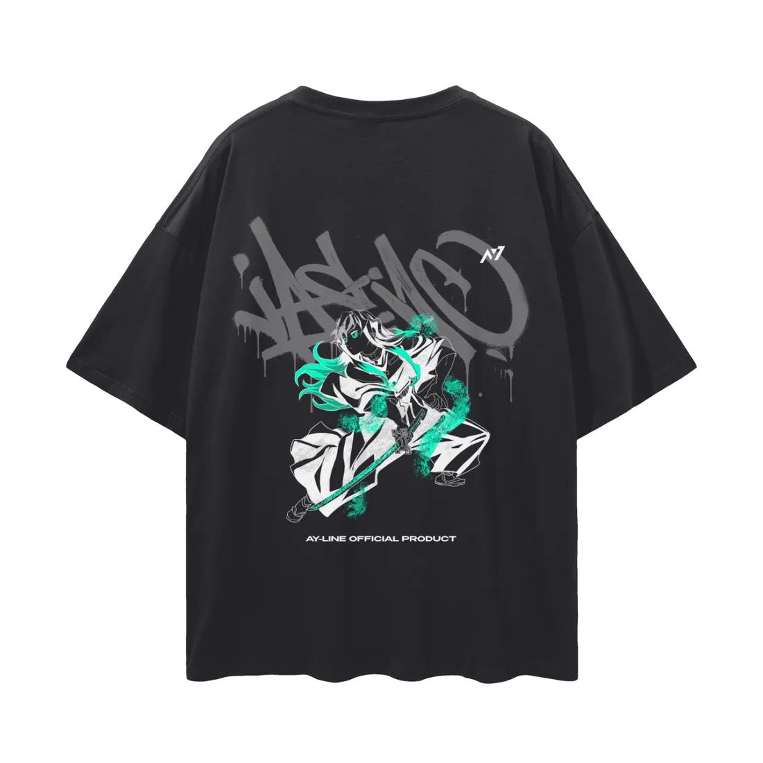 Camiseta Oversized — Névoa Silenciosa — imagem 1