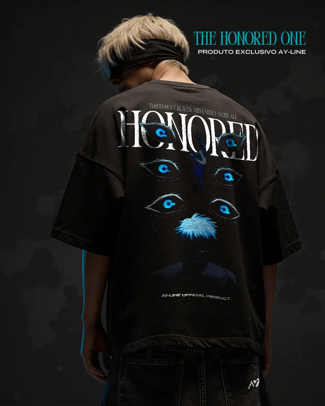 Camiseta Oversized — Honra Suprema