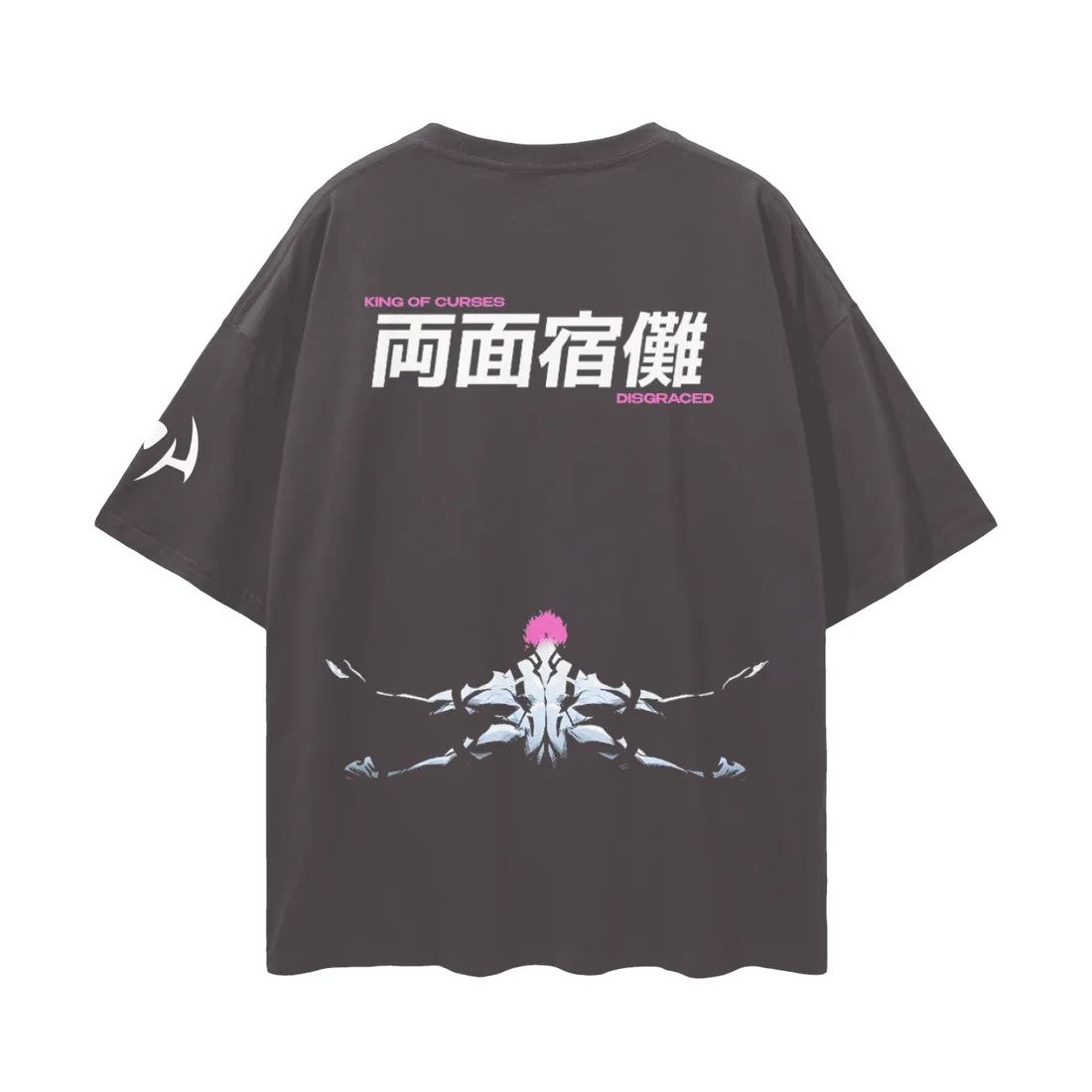 Camiseta Oversized — Rei das Maldições — imagem 4