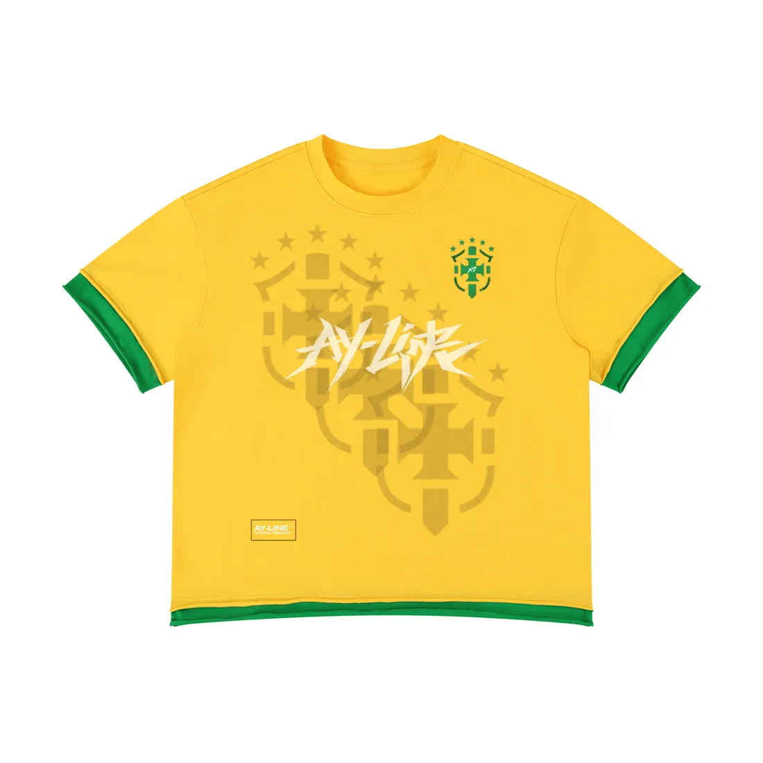 Camiseta Oversized — Brasil