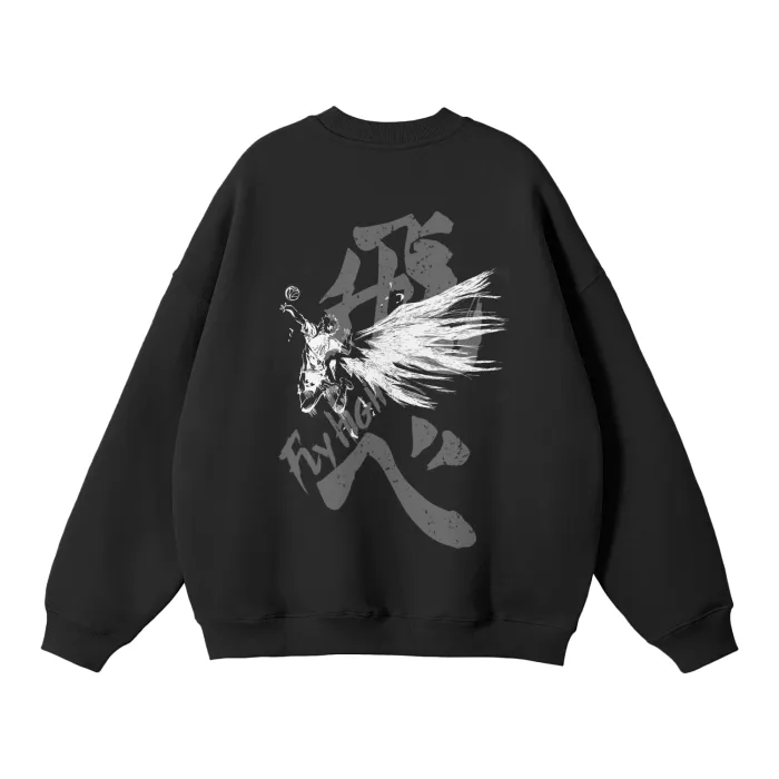 Moletom Oversized sem Capuz — Zona de Impacto