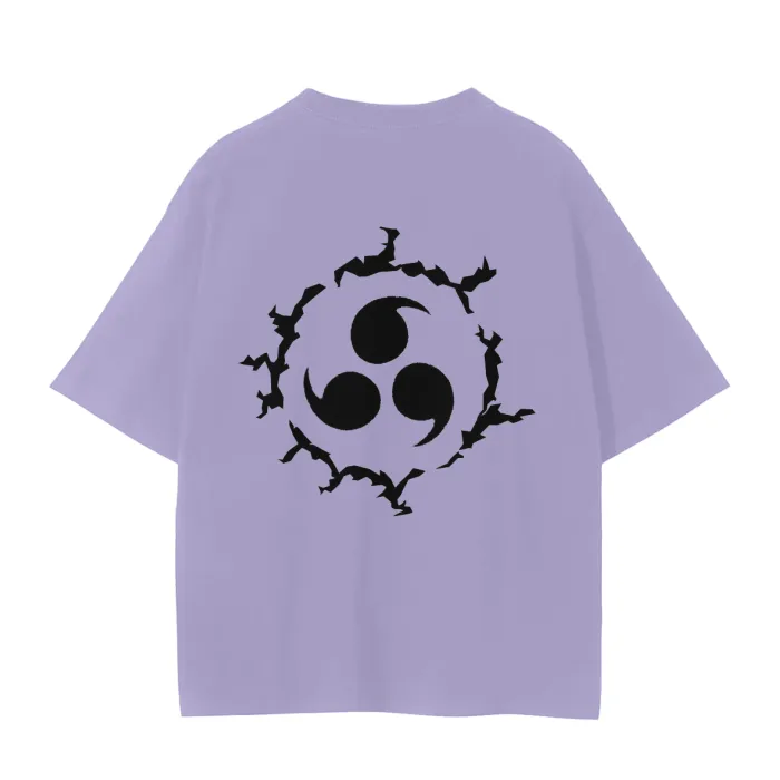 Camiseta Oversized — Shinobi Renegado · Roxa