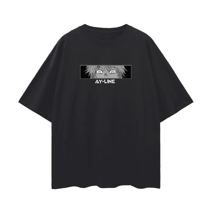 Camiseta Oversized — O Honrado · Clássica · Preta — imagem 2
