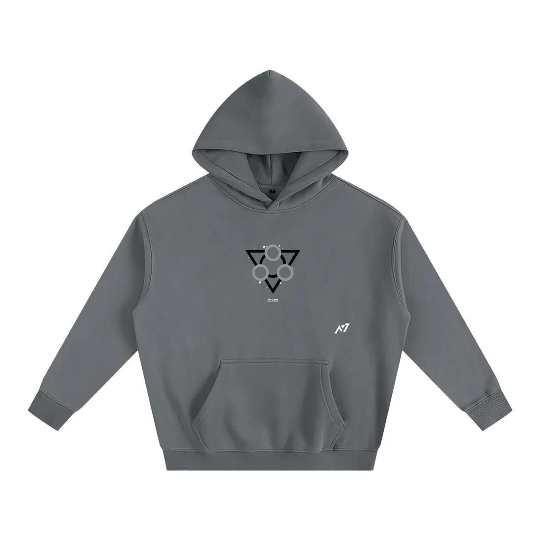 Moletom Oversized com Capuz — Deus dos Retalhos — imagem 2