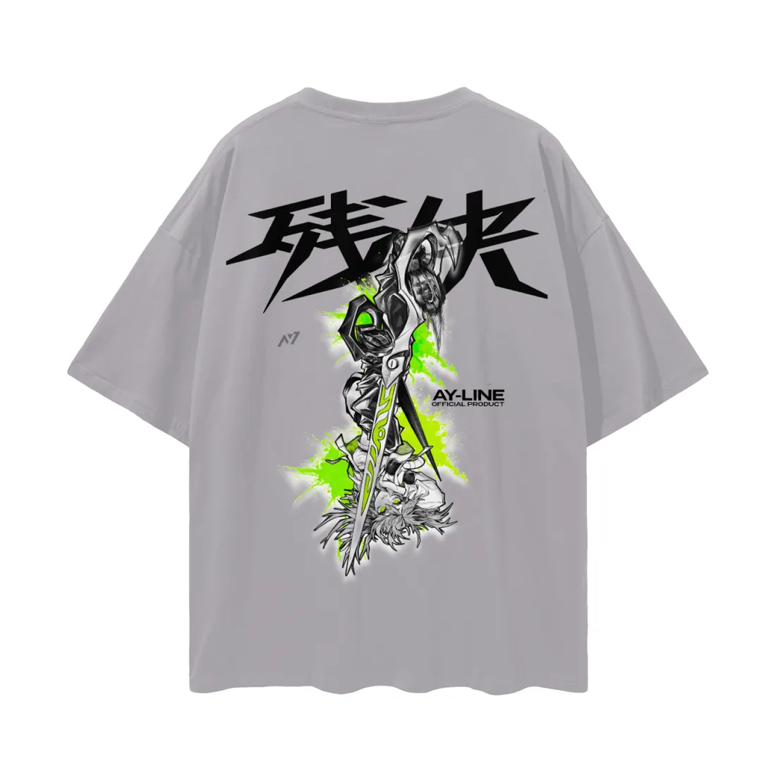 Camiseta Oversized — Remorso Neon — imagem 4