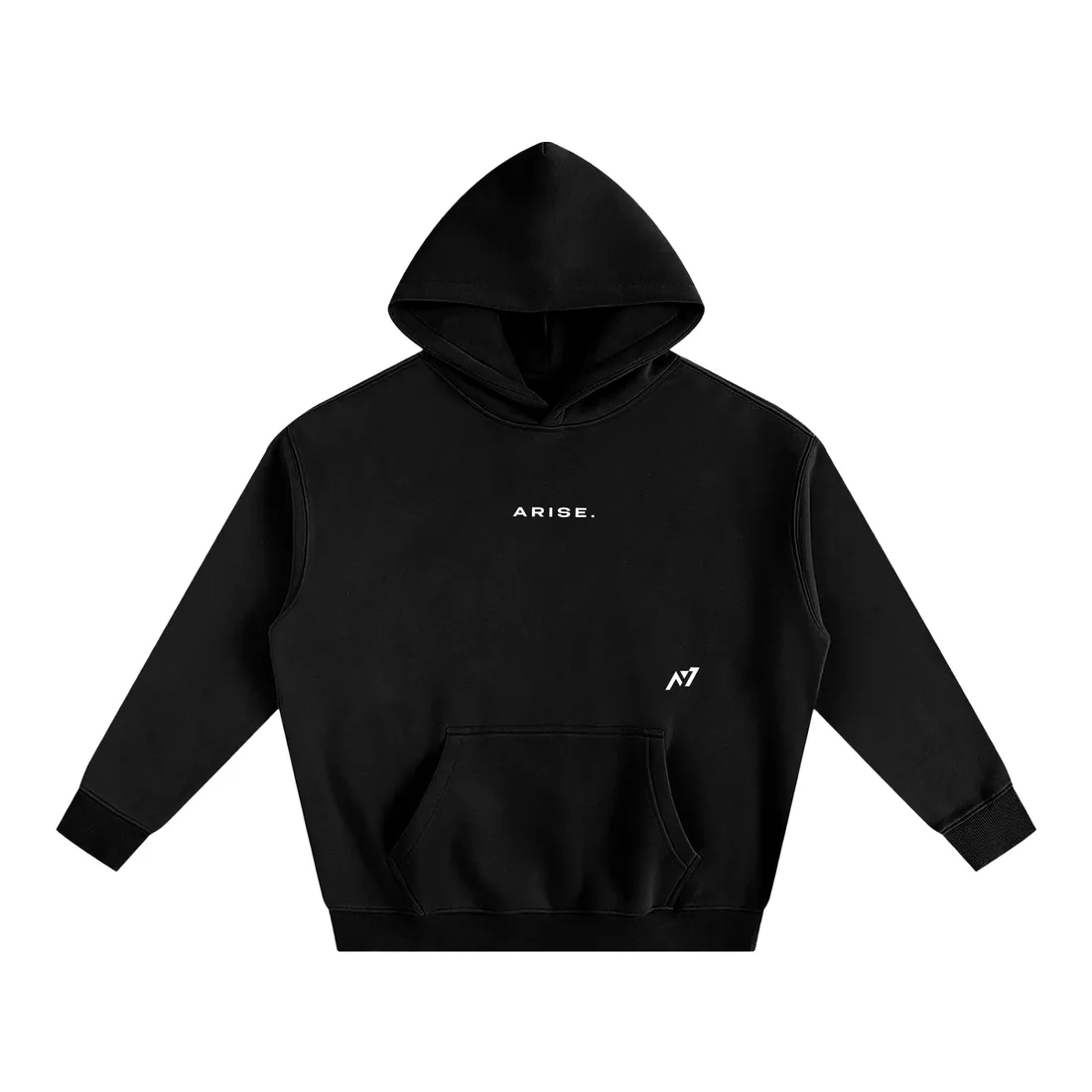 Moletom Oversized com Capuz — Anjo Sombrio — imagem 1