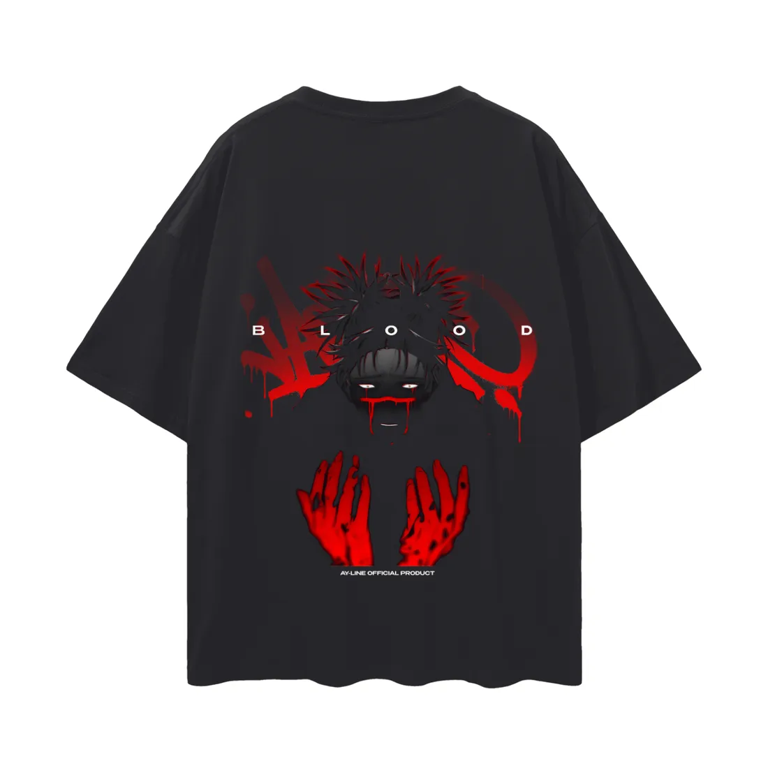 Camiseta Oversized — Manipulação de Sangue — imagem 2