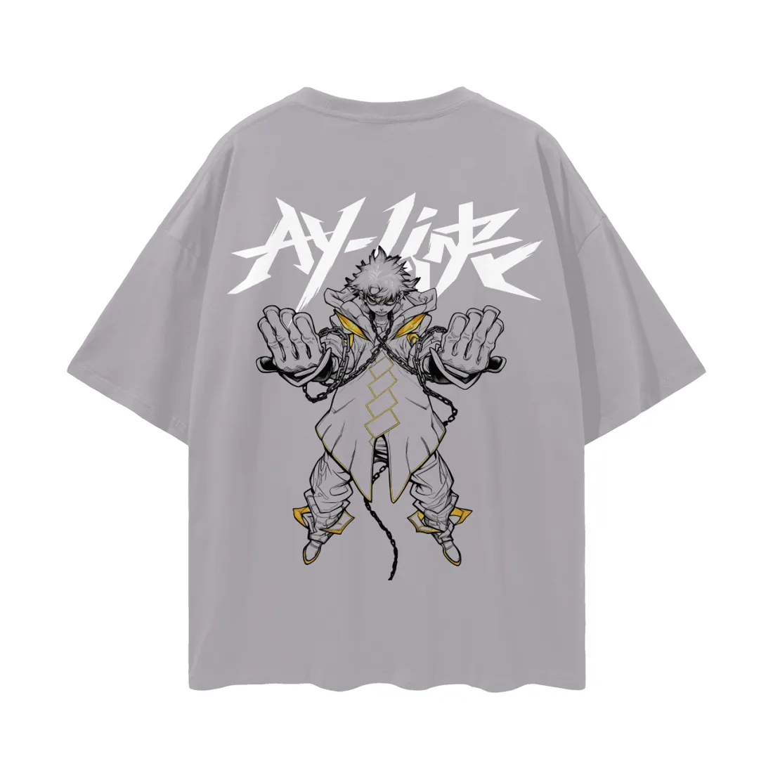 Camiseta Oversized — Correntes dos Caídos