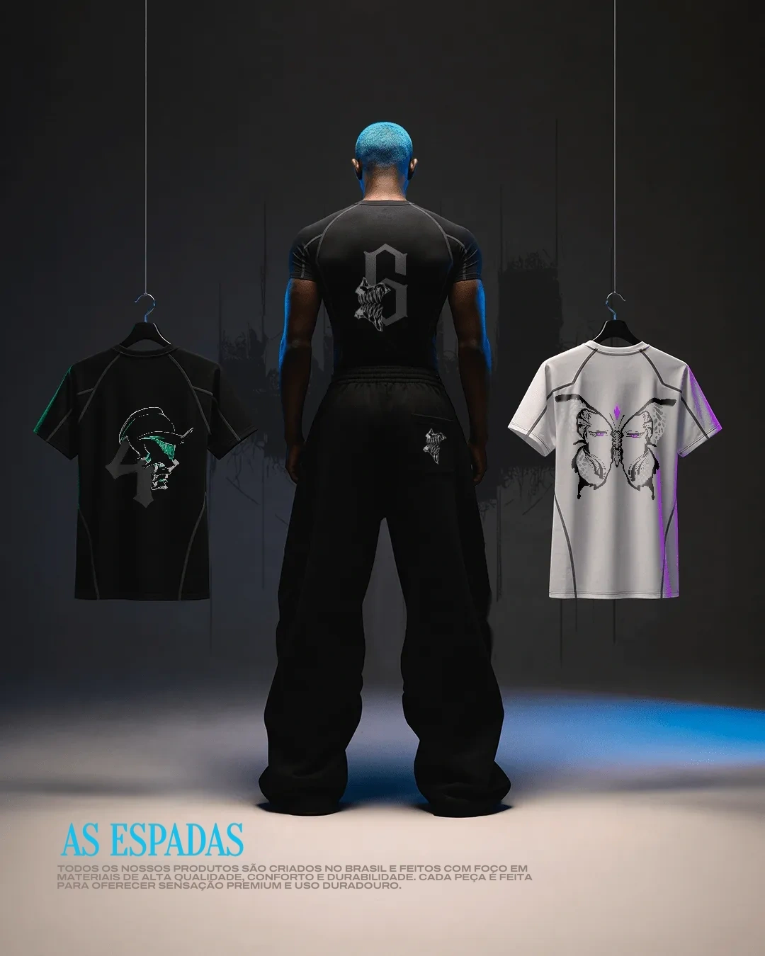 Camiseta de Compressão — As Espadas