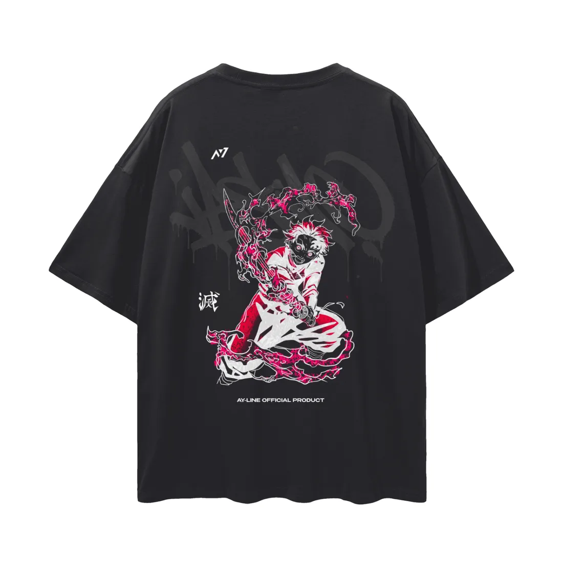 Camiseta Oversized — Respiração da Determinação