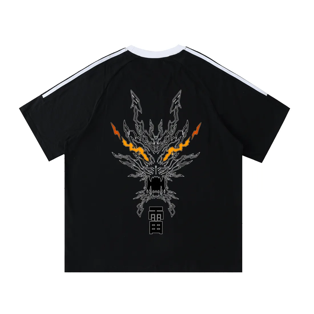 Camiseta Oversized de Gola Redonda — Estrondo do Trovão 2.0 — imagem 3