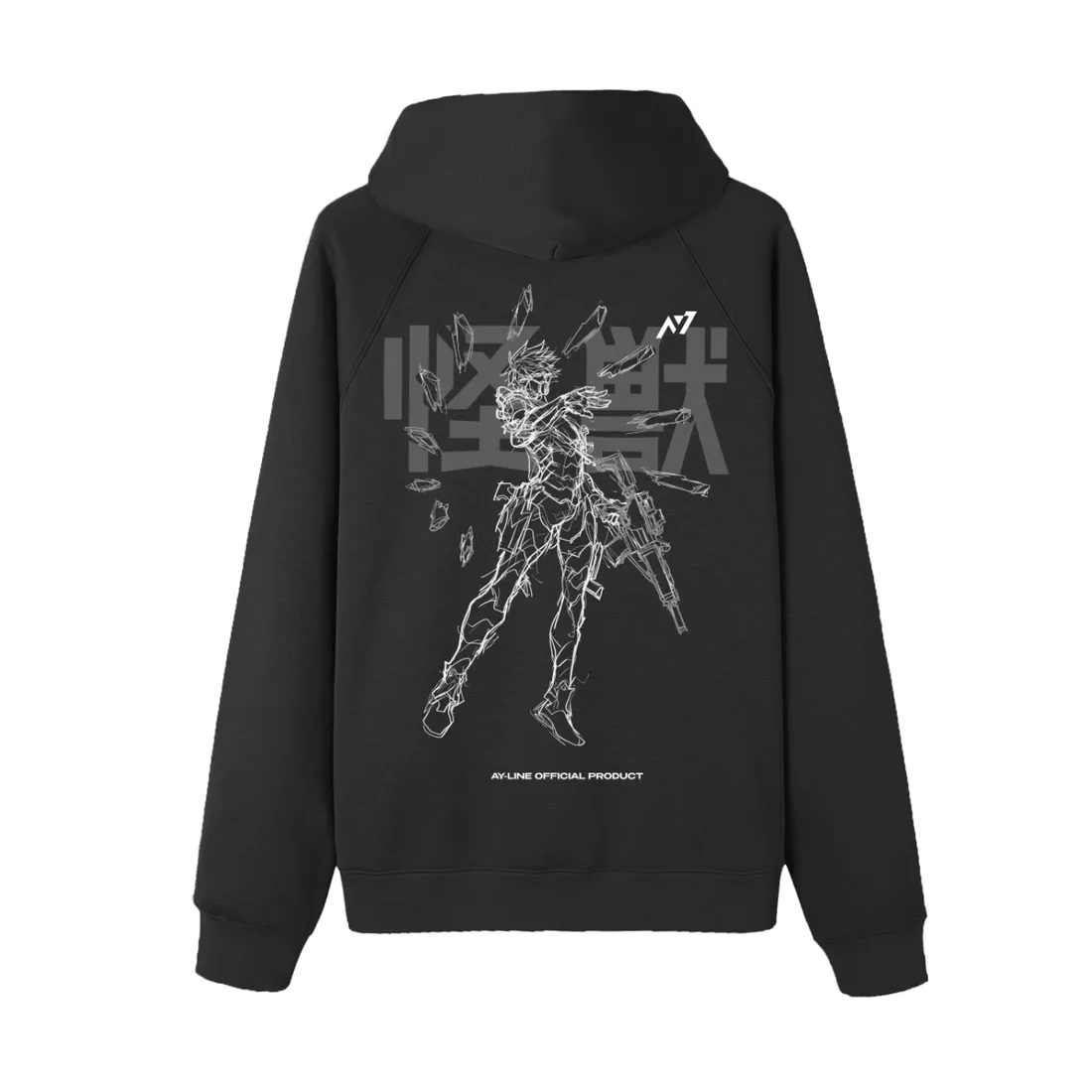 Moletom Oversized com Capuz — Evolução Despedaçada