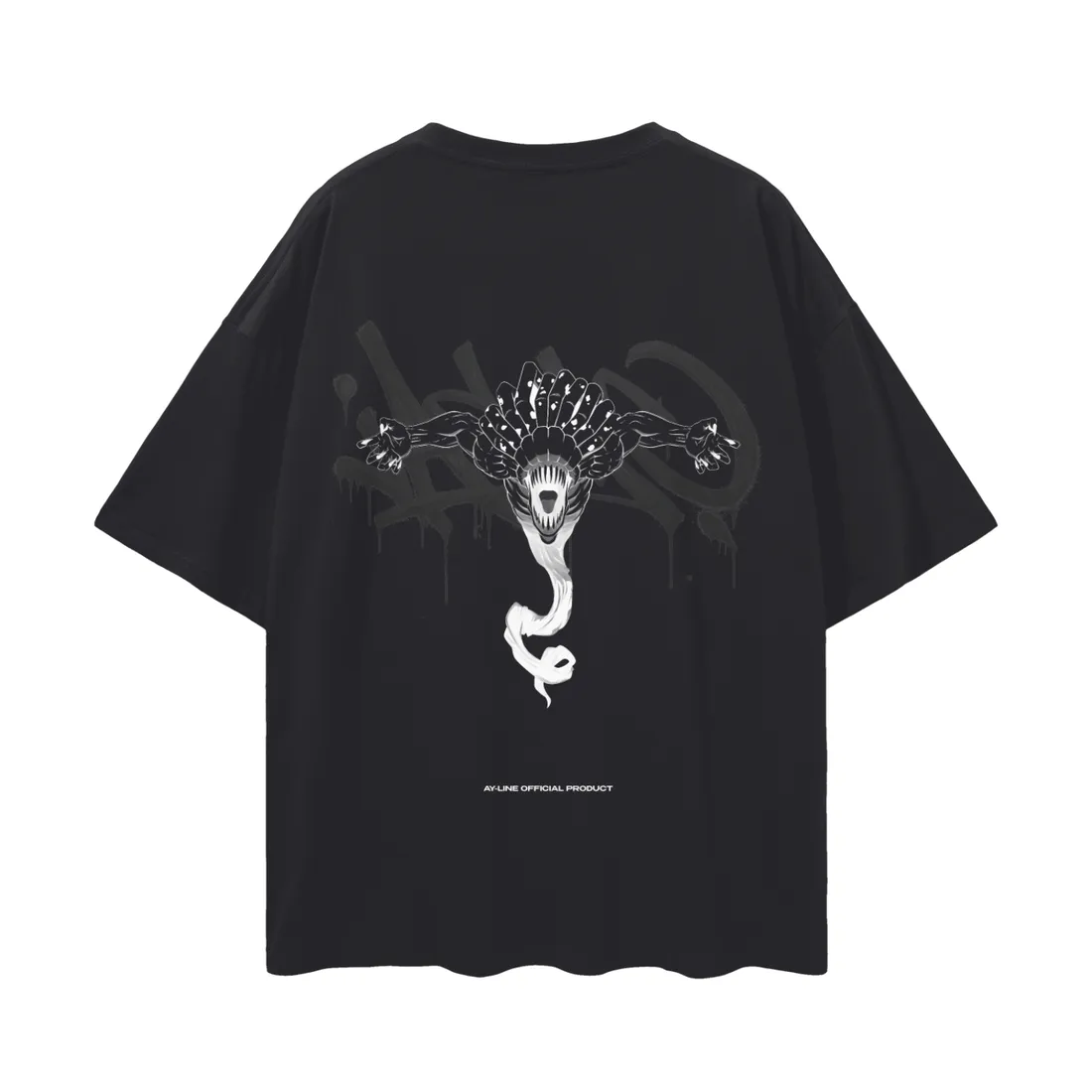 Camiseta Oversized — Amor — imagem 2