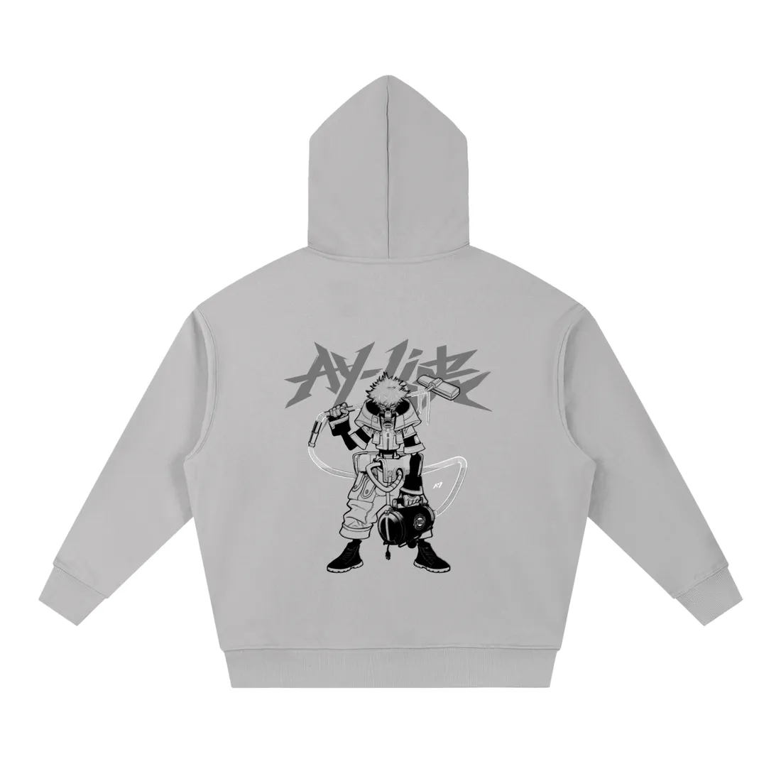 Moletom Oversized com Capuz — Desbravador das Ruínas — imagem 7