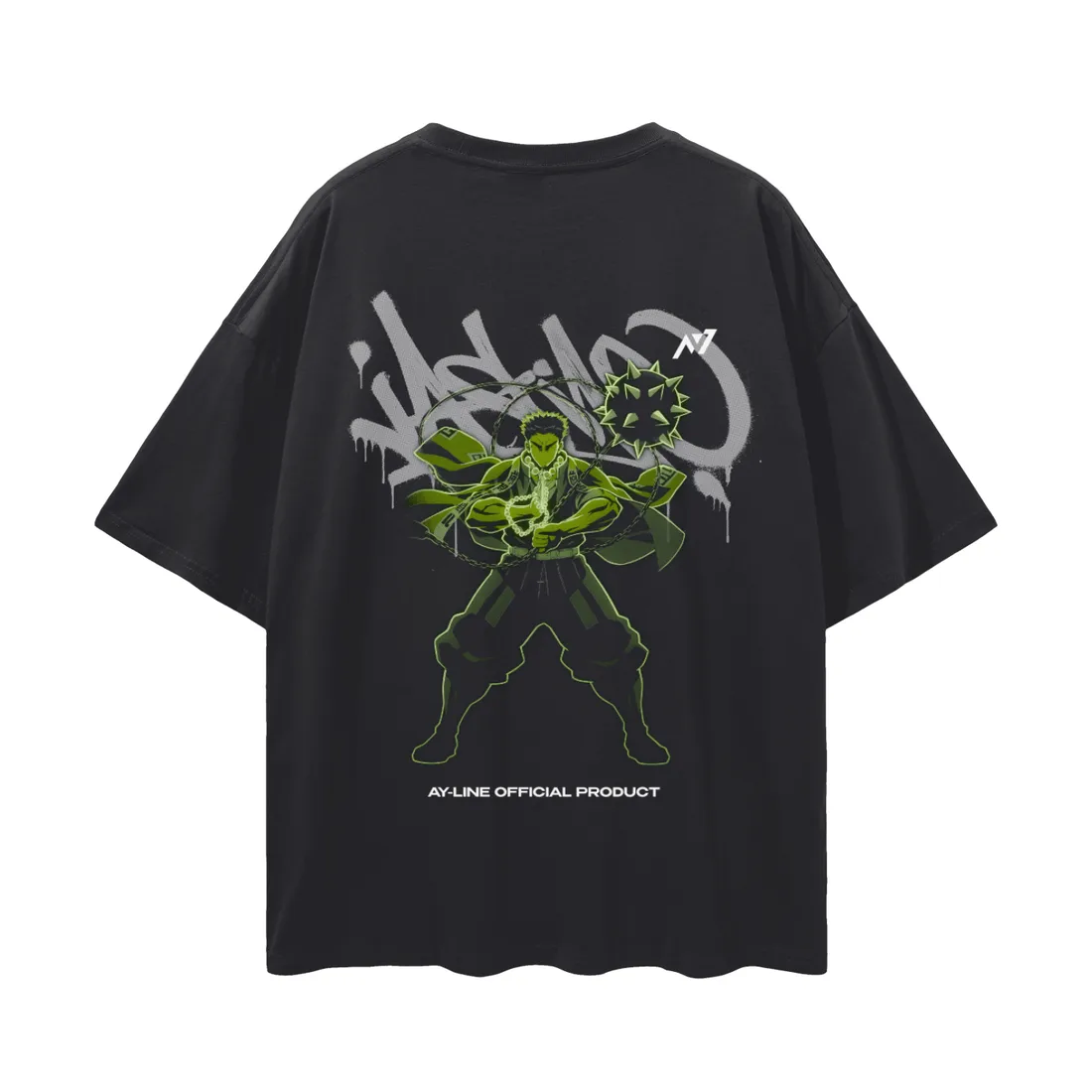 Camiseta Oversized — Fúria de Pedra — imagem 1