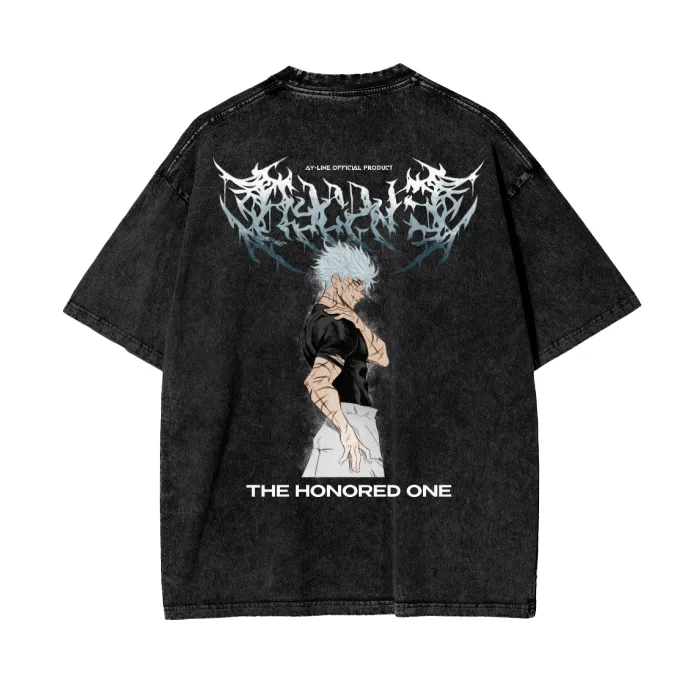 Camiseta Oversized — O Honrado · Efeito Metal · Estonada — imagem 1