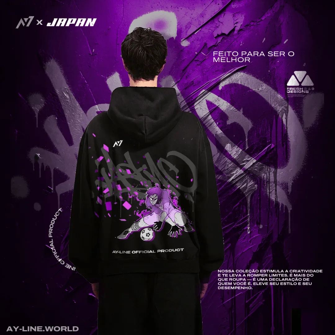 Moletom Oversized com Capuz — O Camaleão — imagem 5
