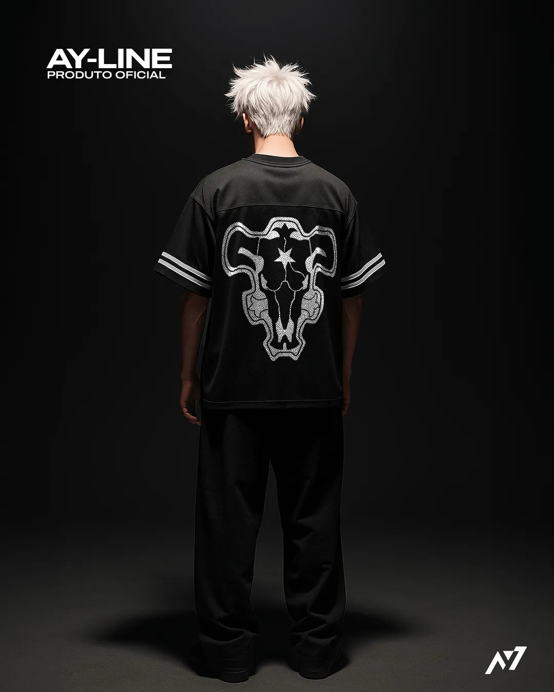 Camiseta Oversized Esportiva — Unidade do Caos