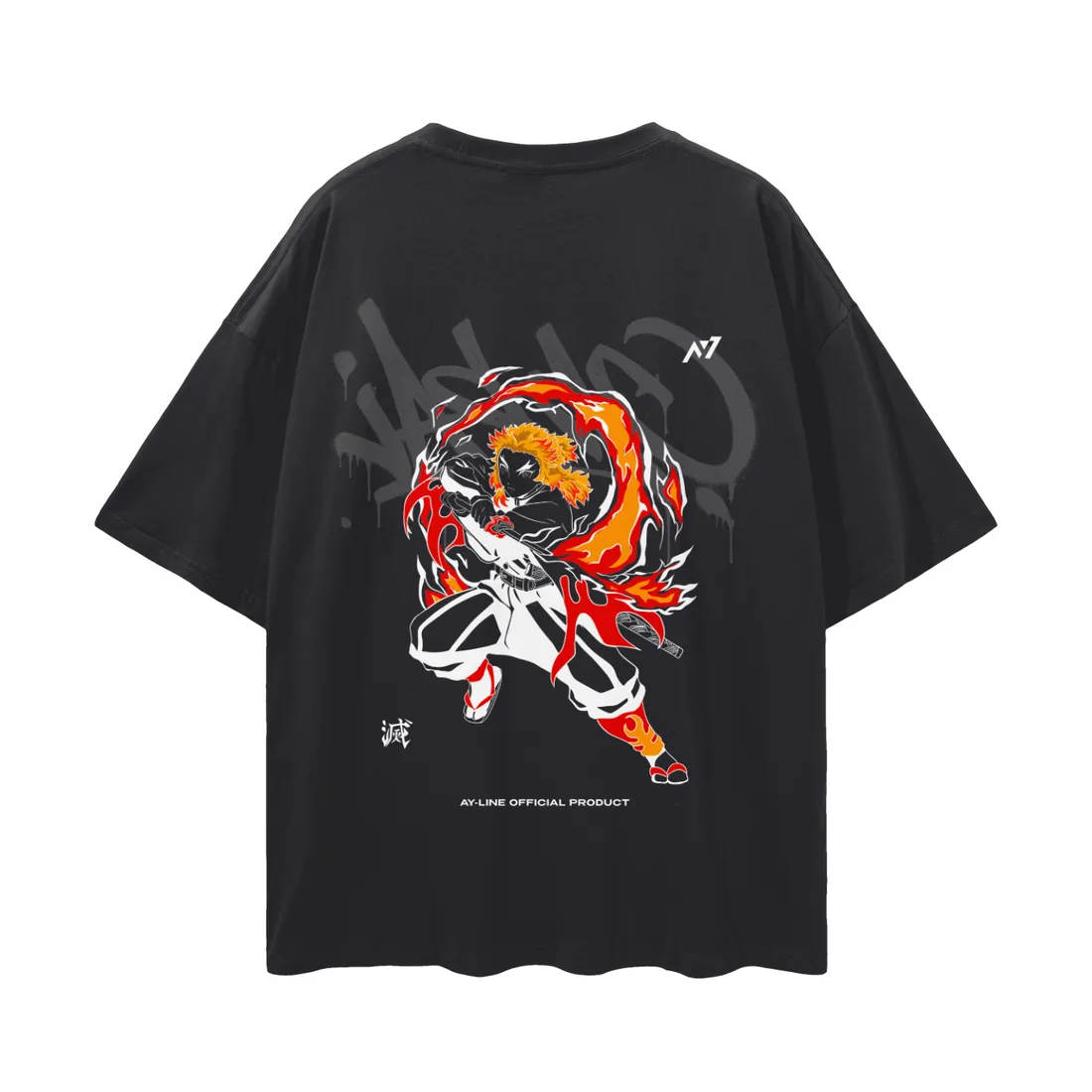 Camiseta Oversized — Pilar das Chamas