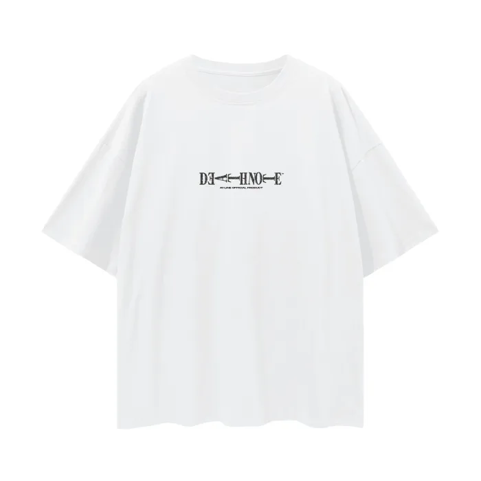Camiseta Oversized — Gênio do Caderno · Branca — imagem 2