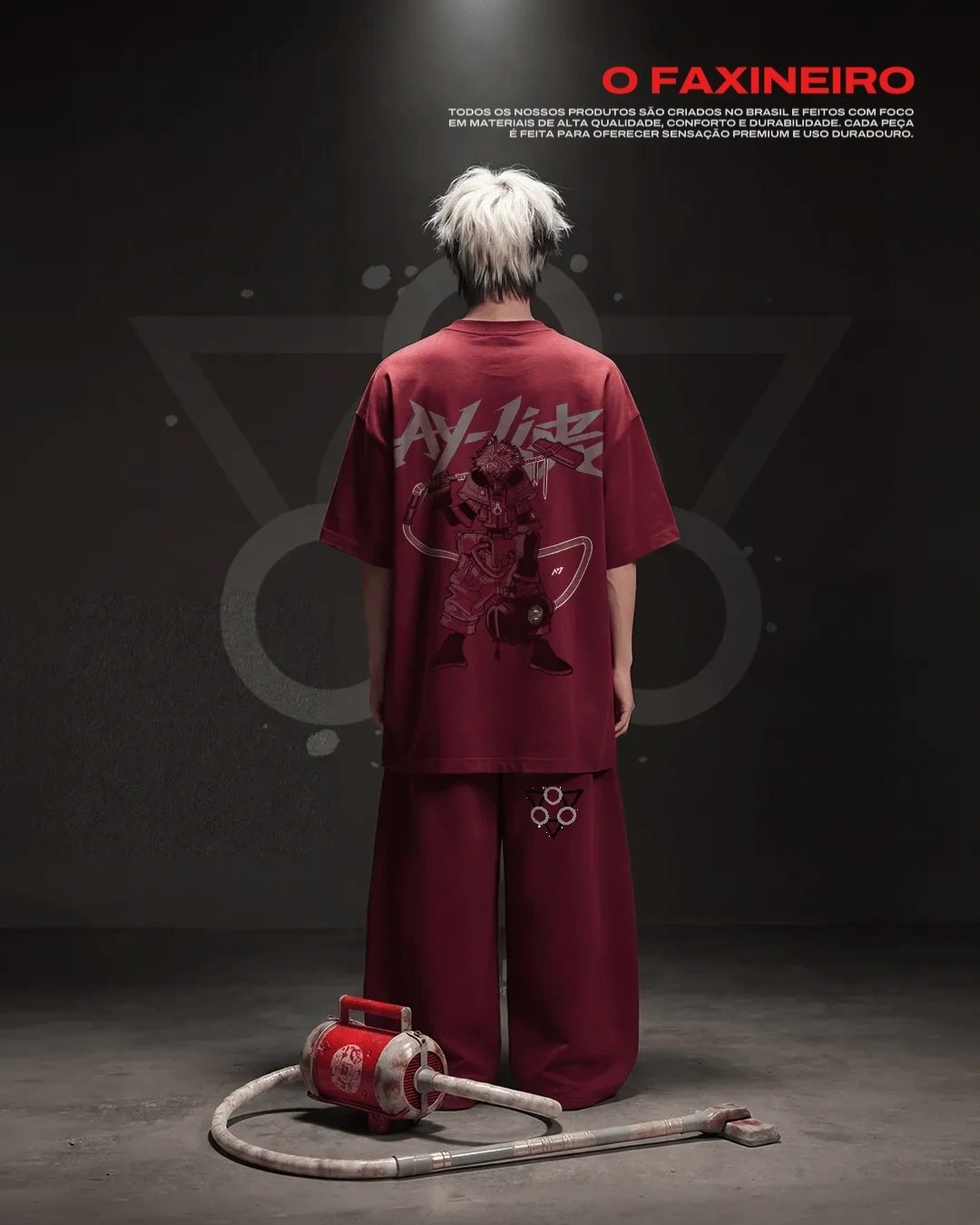 Camiseta Oversized — O Exterminador — imagem 3