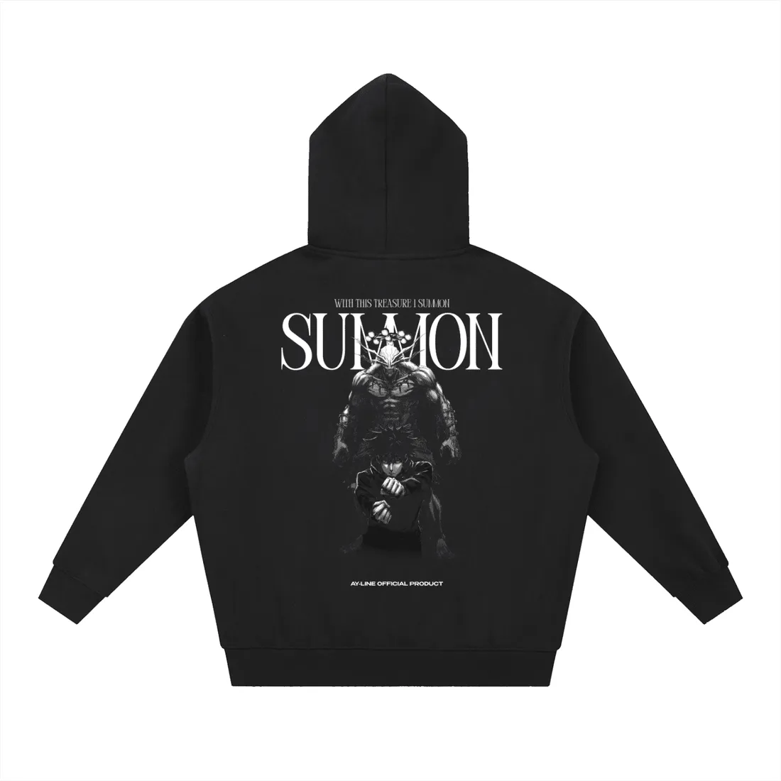 Moletom Oversized com Capuz — Invocação — imagem 1