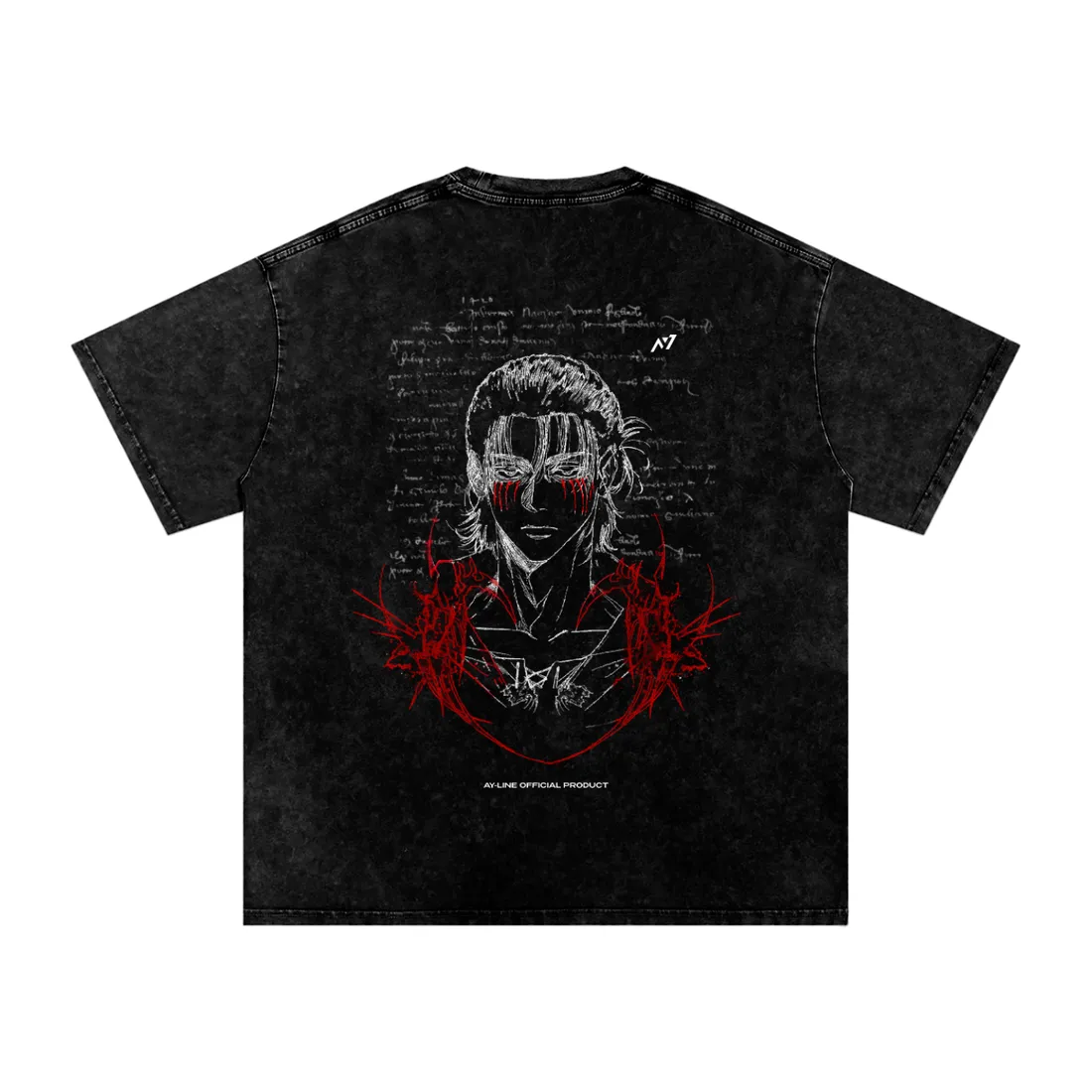 Camiseta Oversized — Caminho Sem Perdão · Estonada · Preta