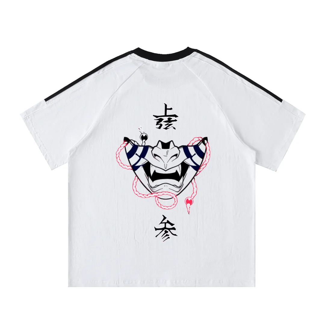 Camiseta Oversized de Gola Redonda — Terceira Lua Superior — imagem 3