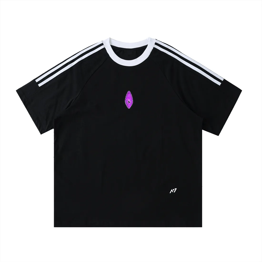 Camiseta Oversized de Gola Redonda — Olho Maligno — imagem 4