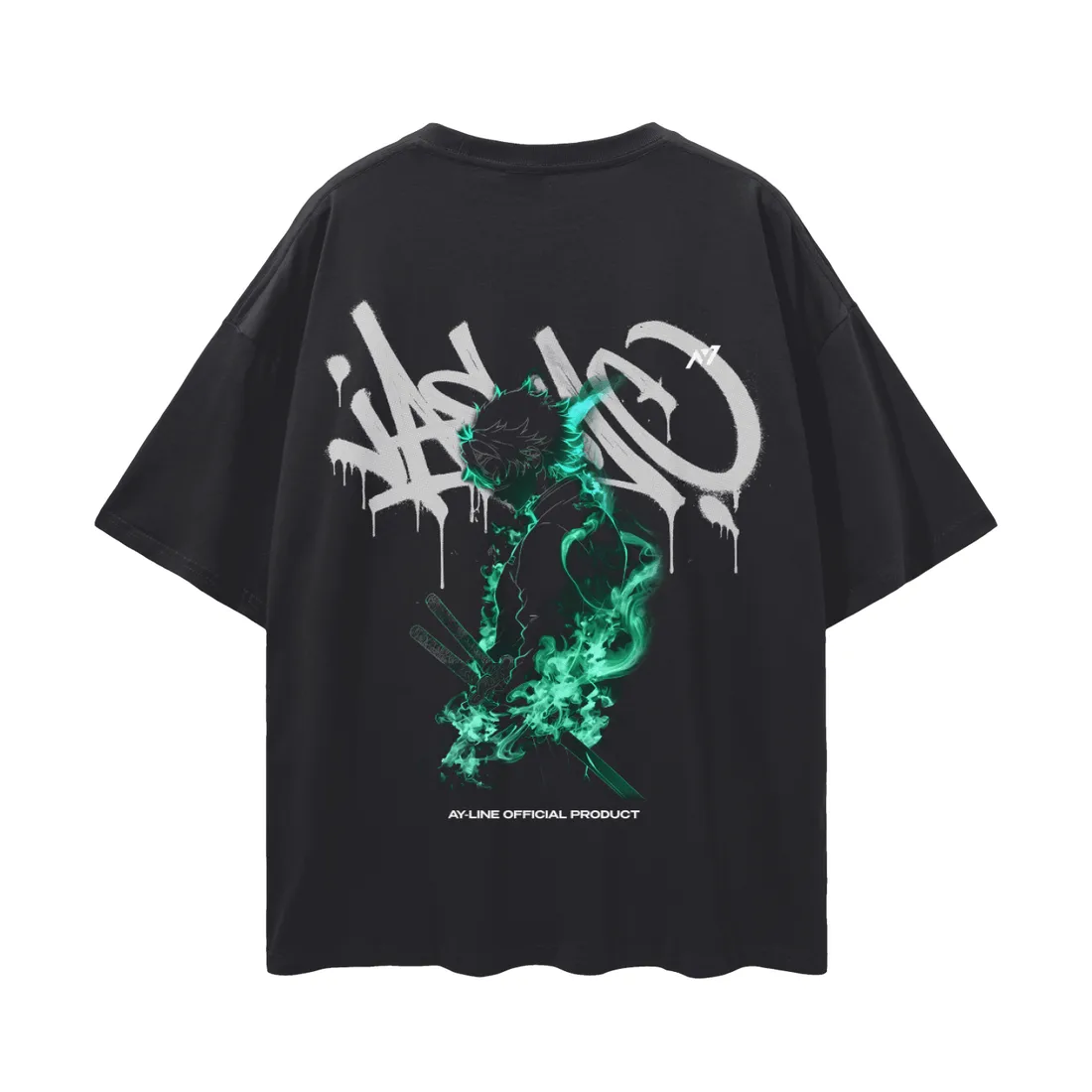 Camiseta Oversized — Respiração do Vento — imagem 2