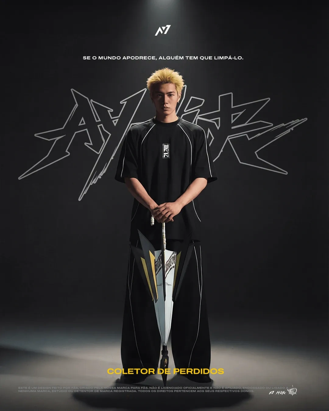 Camiseta Oversized — Colecionador Errante — imagem 1