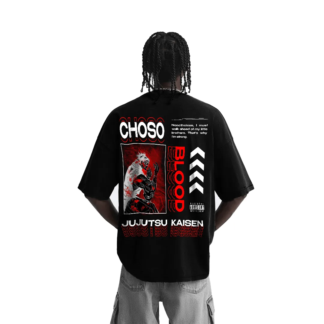 Camiseta Oversized — Fluxo Carmesim