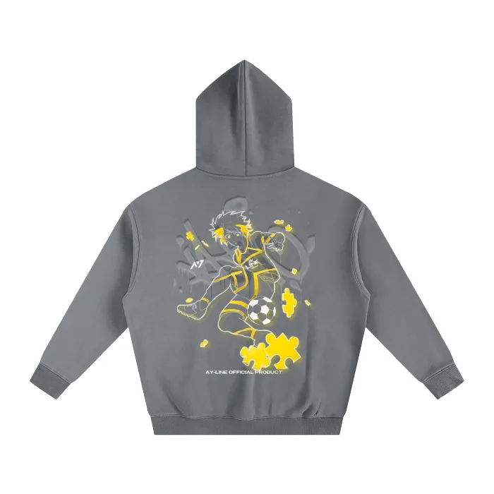 Moletom Oversized com Capuz — O Monstro — imagem 4
