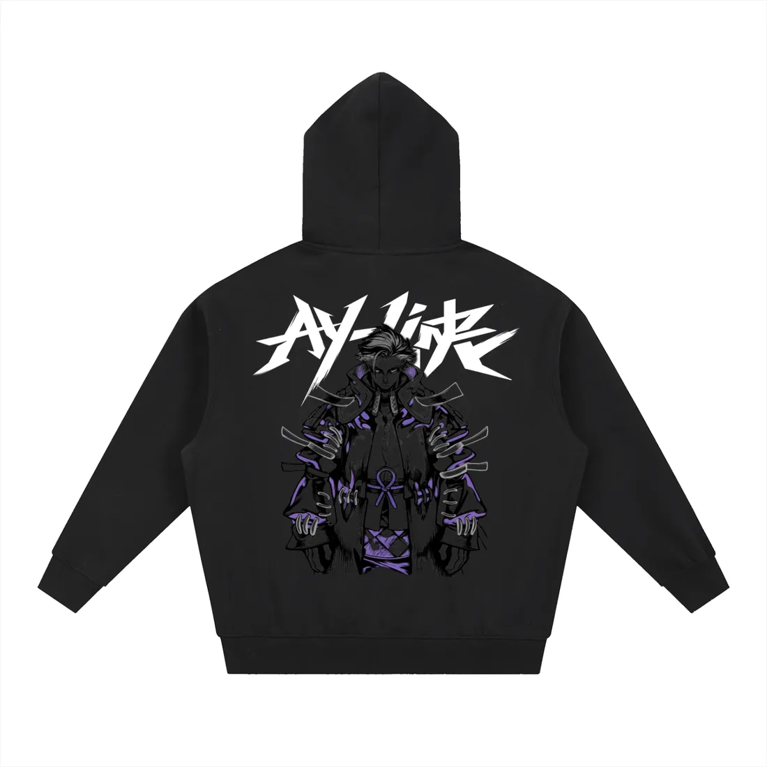 Moletom Oversized com Capuz — Portador da Ruína — imagem 2