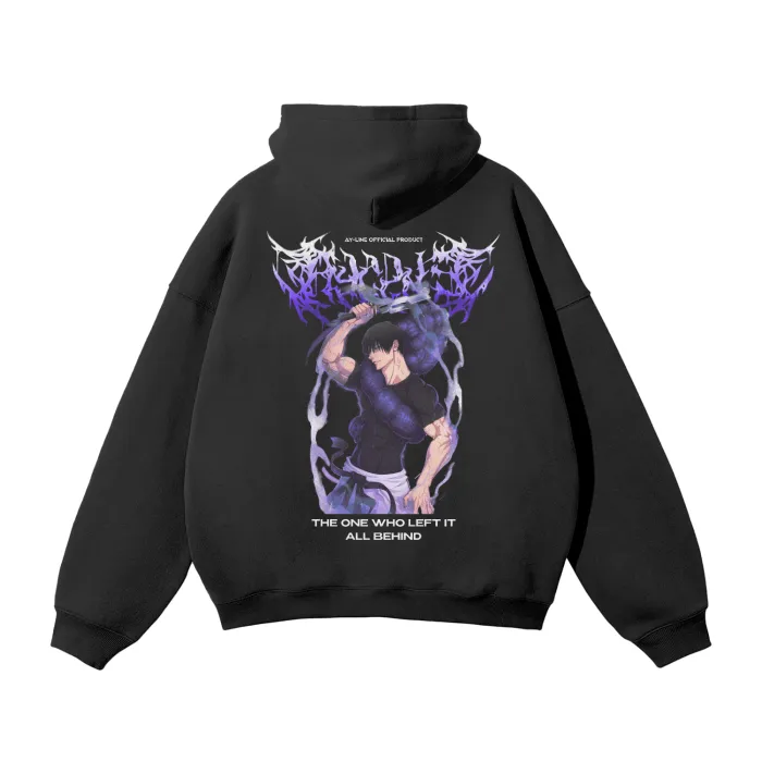 Moletom Oversized com Capuz — Aquele que Deixou Tudo para Trás — imagem 1