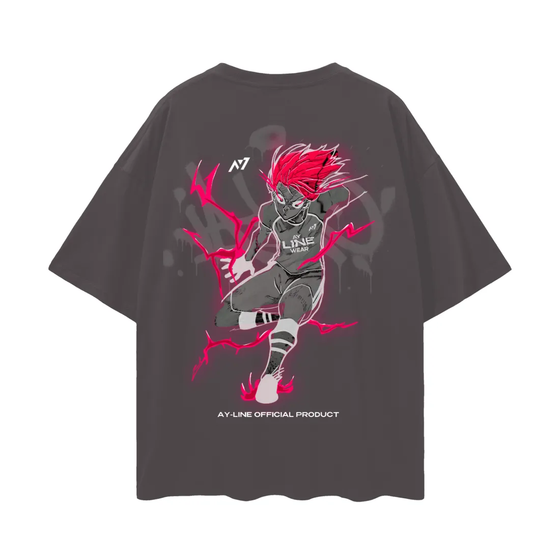 Camiseta Oversized — Velocidade Pura — imagem 4