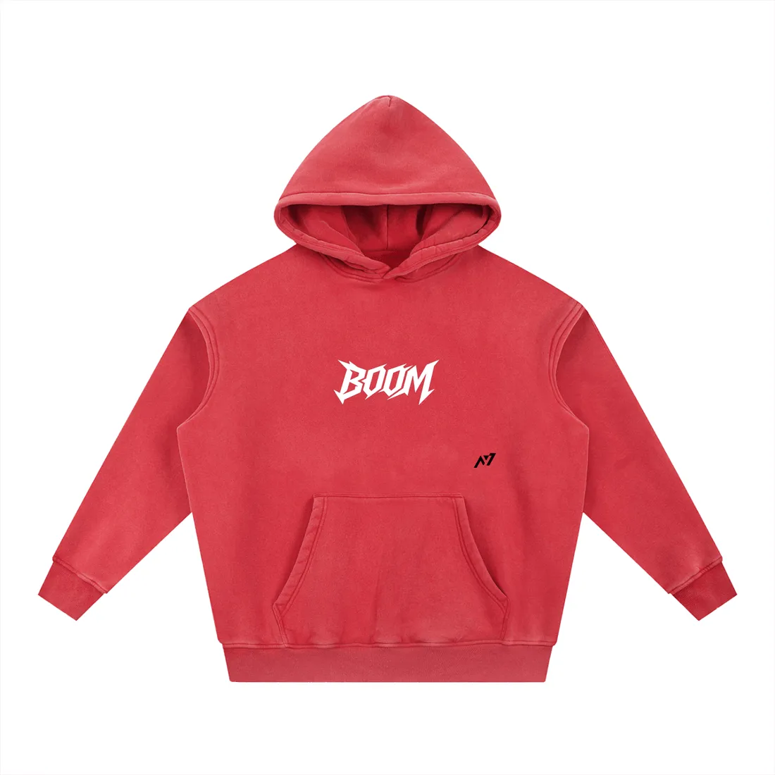 Moletom Oversized com Capuz — Profundezas · Estonado — imagem 7