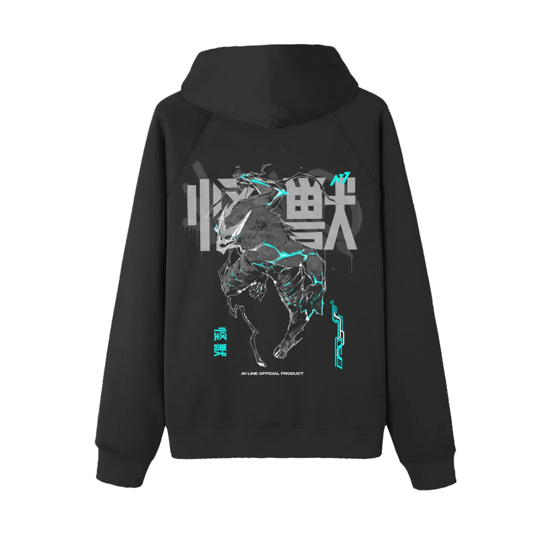 Moletom Oversized com Capuz — Avanço Kaiju
